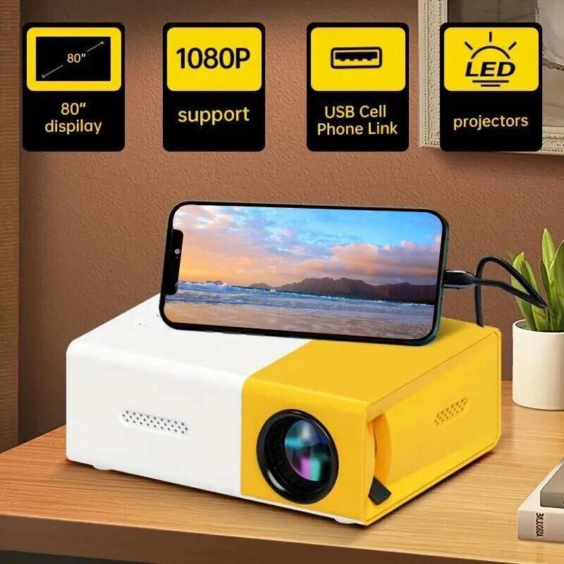 Mini Portable Projector for Home Theater Movie