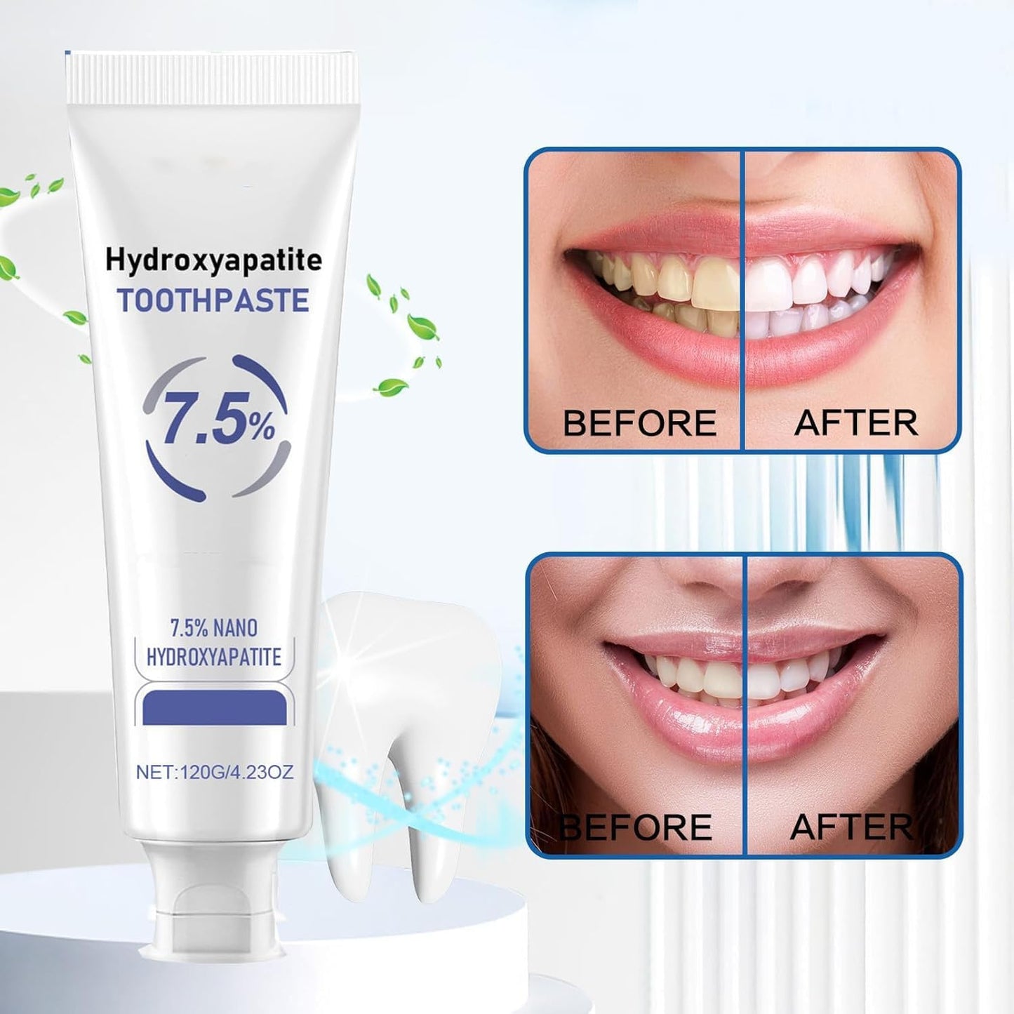 Hydroxyapatite Toothpaste - Buy 1 get 1 Free