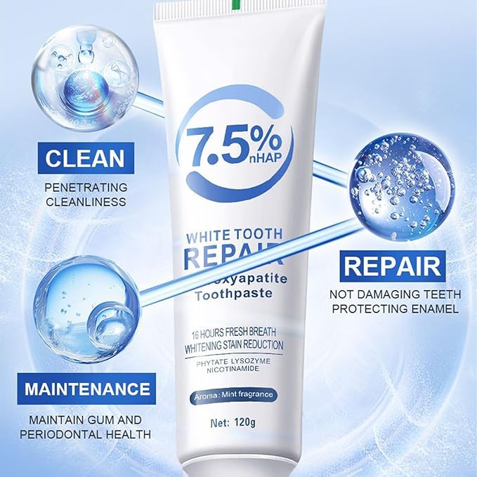 Hydroxyapatite Toothpaste - Buy 1 get 1 Free